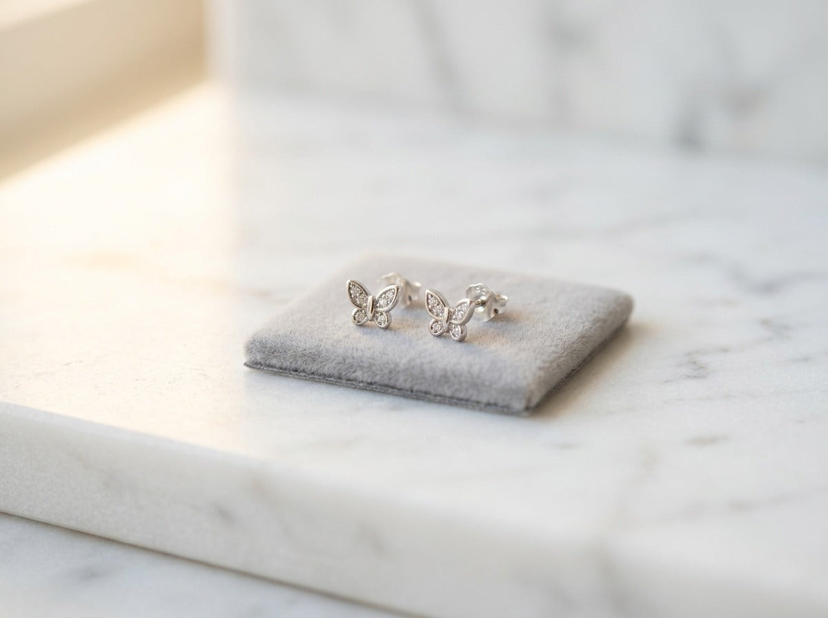Semi-Precious Stone Studs