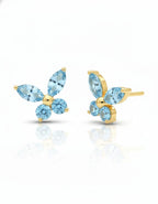 Bubble Heart — Pink Heart Studs for Kids | 925 Silver Rhodium